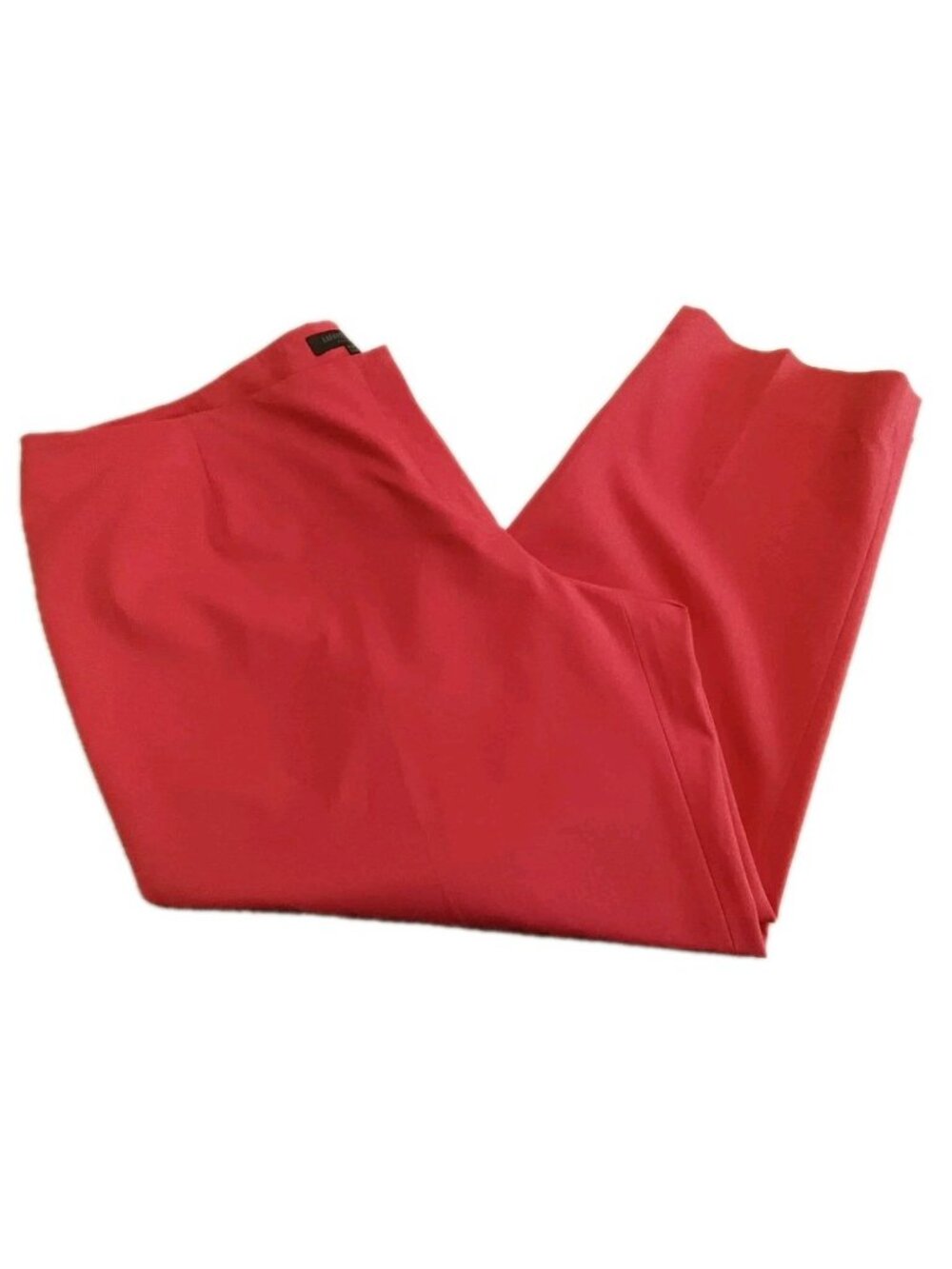Lafayette 148 New York Lexington Crop Pants Women’s 18W Peach Pink  Zip Stretch - Picture 8 of 9